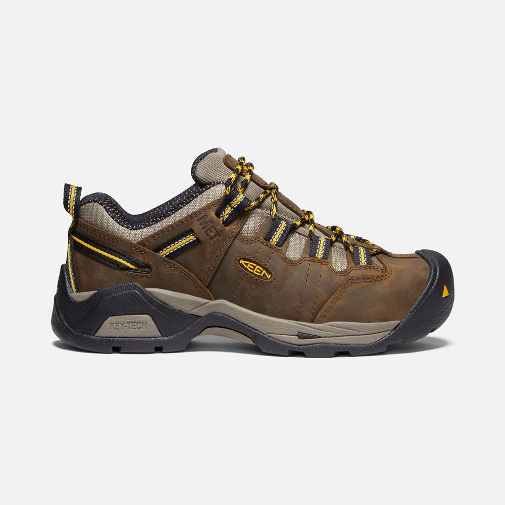 Keen Iş Ayakkabısı Kadın Kahverengi - Detroit Xt Internal Met (Steel Toe) - Türkiye NTKF68719